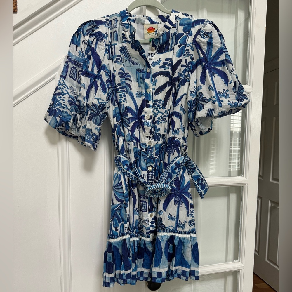 Farm Rio Sweet Rio Mini Dress
